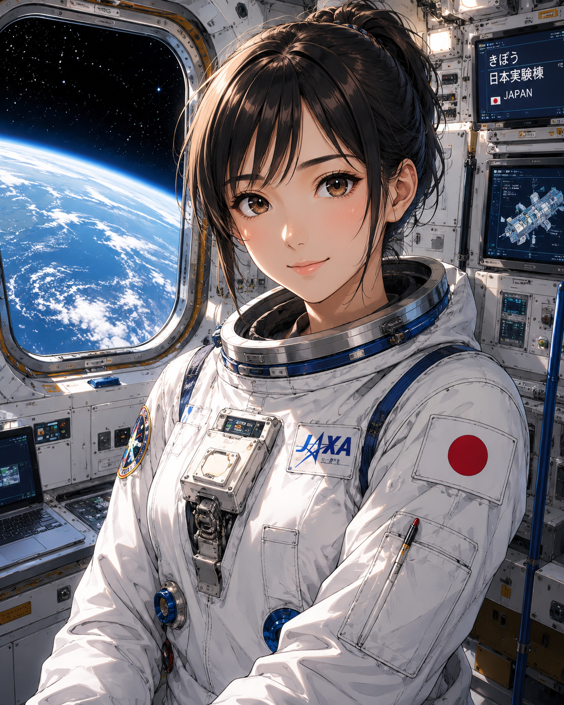 本当の自分を明かす優秀な宇宙飛行士