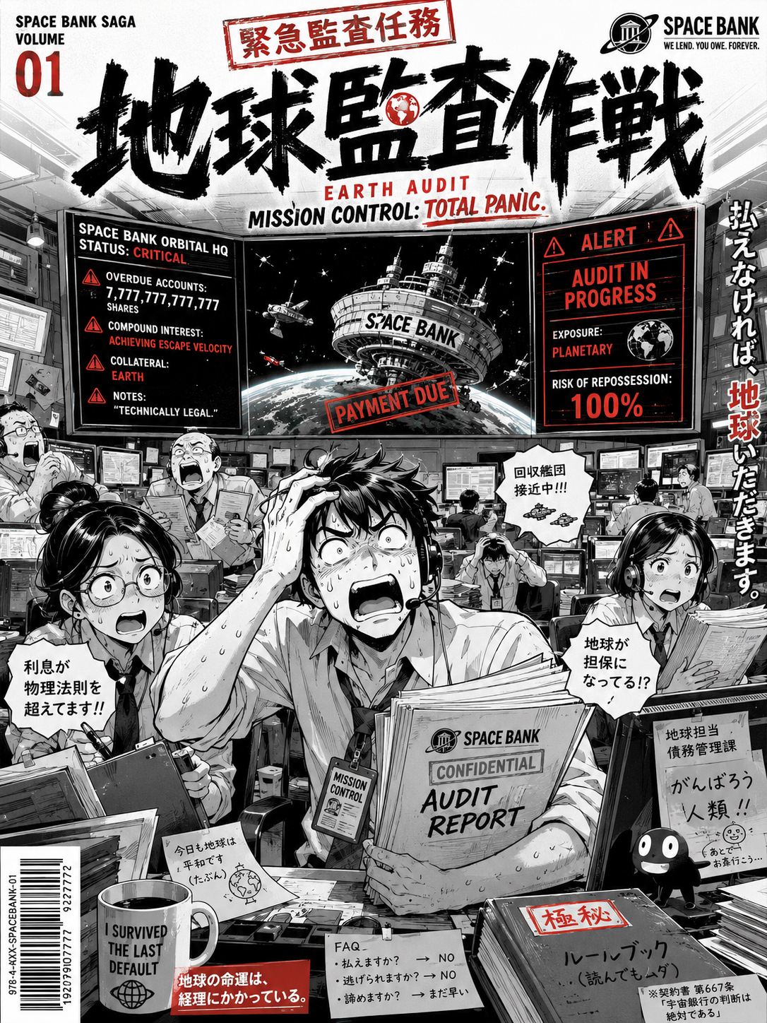 地球からの監査の表紙アート